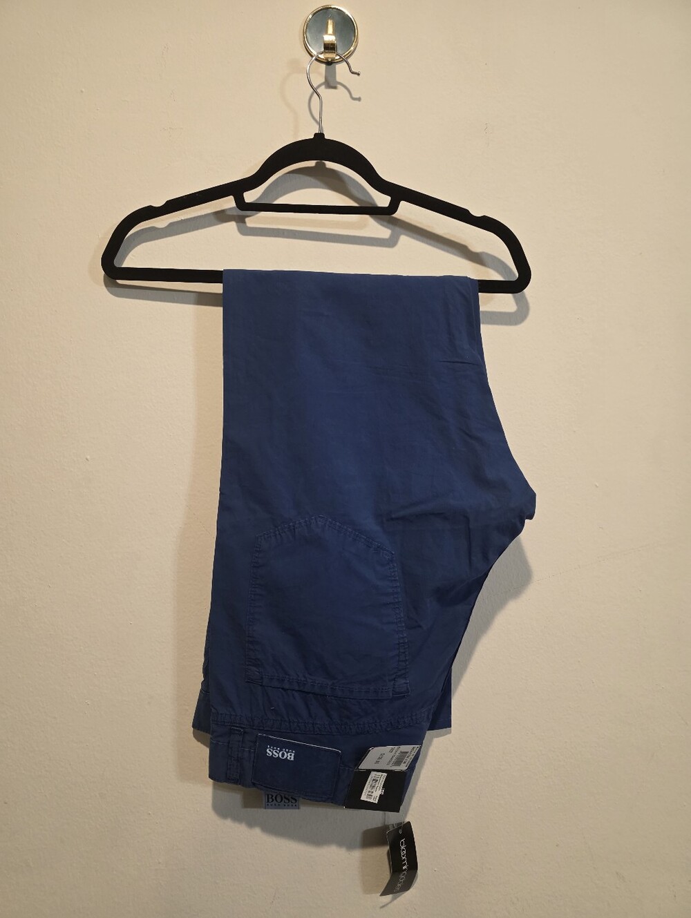 NWT Hugo Boss Maine 10 Regular Fit Chino Pants French Blue Men's W36 L32